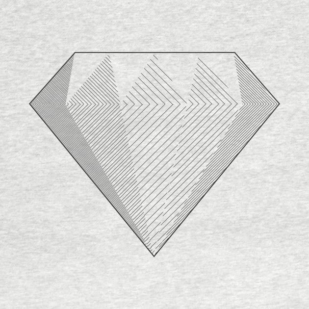 Diamond crosshatch by mikehalliday14